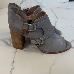 Mercer Edit Suede Platform Heels